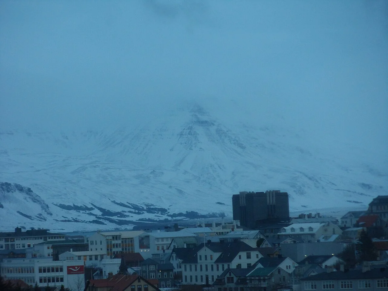 Residential buildings in Vesturbær, Reykjavík